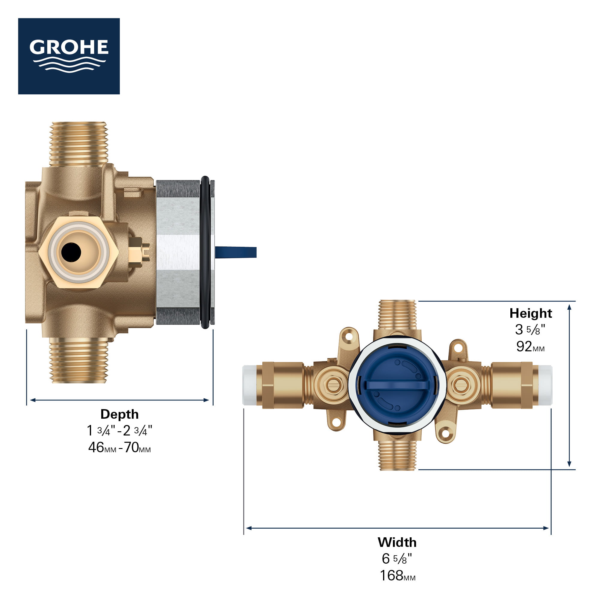 Pressure Balance RoughIn Valve